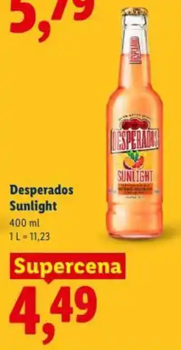 Lidl Desperados Sunlight oferta