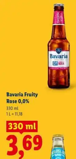 Lidl Bavaria Fruity Rose 0,0% oferta