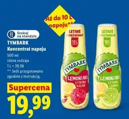 Lidl Tymbark Koncentrat napoju oferta