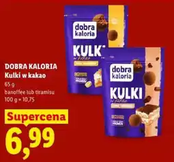Lidl Dobra Kaloria Kulki w kakao oferta