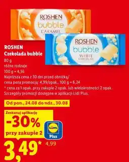 Lidl Czekolada bubble oferta