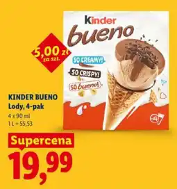 Lidl Kinder Bueno Lody oferta