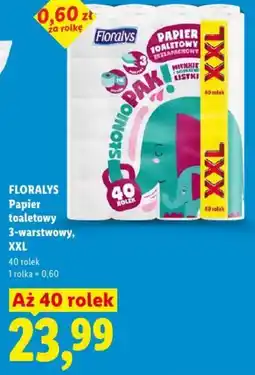 Lidl Papier toaletowy 3-warstwowy, XXL oferta