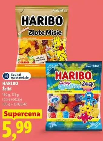 Lidl HARIBO Żelki oferta