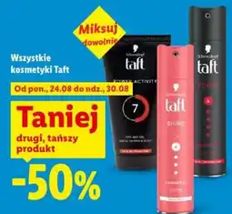 Lidl Wszystkie kosmetyki Taft oferta