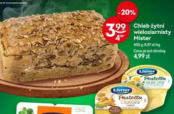 Chleb żytni wieloziarnisty Mister