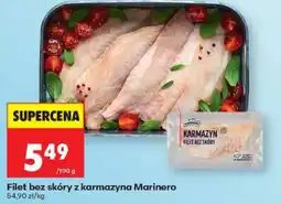 Biedronka Filet bez skóry z karmazyna Marinero oferta