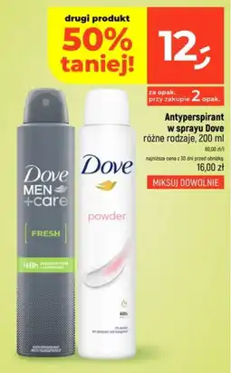 Dealz Antyperspirant w sprayu Dove oferta