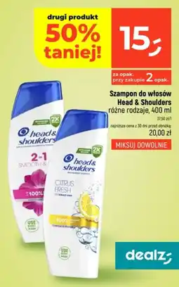 Dealz Szampon do włosów Head & Shoulders oferta