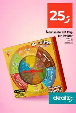 Dealz Żelki fasolki Hot Chip Mr. Twister oferta