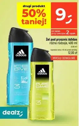 Dealz Żel pod prysznic Adidas oferta