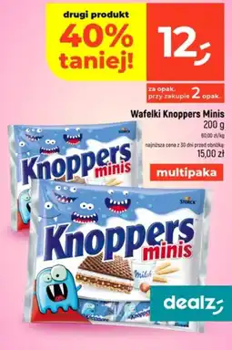 Dealz Wafelki Knoppers Minis oferta