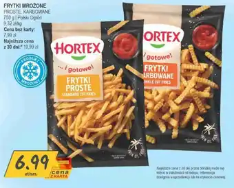 Frytki Mrożone Proste