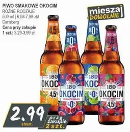 Słoneczko Piwo Smakowe Okocim oferta