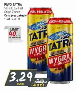 Słoneczko Piwo Tatra Jasne Pełne oferta