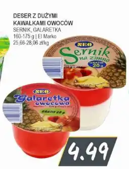 Słoneczko Sernik, Galaretką owocowa NEO oferta