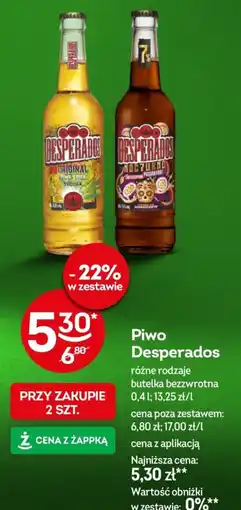 Żabka Piwo Desperados oferta