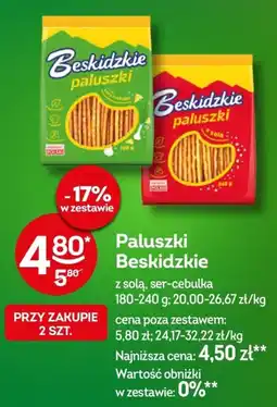 Żabka Paluszki Beskidzkie oferta