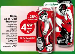 Żabka Napój Coca-Cola Supercan oferta