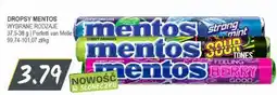 Słoneczko Dropsy Mentos oferta