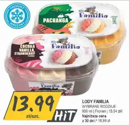 Słoneczko Lody Familia oferta