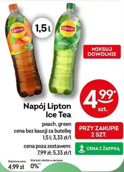 Żabka Napój Lipton Ice Tea oferta