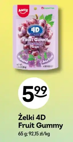 Żabka Żelki 4D Fruit Gummy oferta