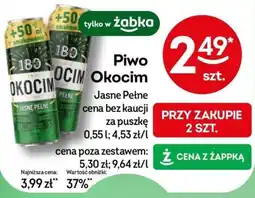 Żabka Piwo Okocim Jasne Pełne oferta