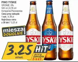 Słoneczko Piwo Tyskie Gronie oferta