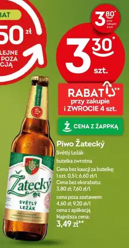 Żabka Piwo Żatecký oferta
