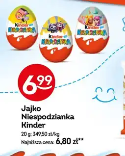 Żabka Jajko Niespodzianka Kinder oferta