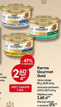 Żabka Karma Gourmet Gold oferta
