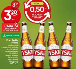 Żabka Piwo Tyskie Gronie oferta