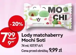 Żabka Lody matchaberry Mochi Soti oferta