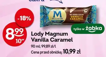 Żabka Lody Magnum Vanilla Caramel oferta