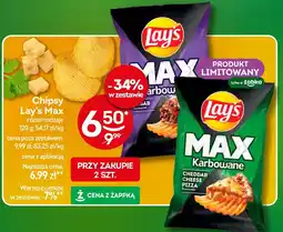 Żabka Chipsy Lay's Max oferta