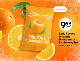 Żabka Lody Sorbet Mrożona Pomarańcza La Menorquina oferta