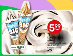Żabka Lody Big Milk rożek oferta