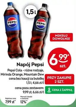 Żabka Napój Pepsi oferta