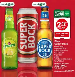 Żabka Piwo Super Bock oferta