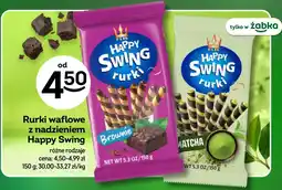 Żabka Rurki waflowe z nadzieniem Happy Swing oferta