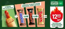 Żabka Hot Dog Max + Baton Snickers, Mars lub Twix oferta