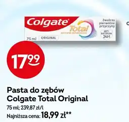 Żabka Pasta do zębów Colgate Total Original oferta