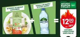 Żabka Lunchbox + Woda Żywiec Zdrój oferta