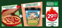 Żabka Pizza na wynos + lody Ben&Jerry's oferta