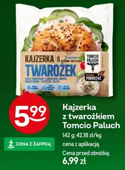 Żabka Kajzerka z twarożkiem Tomcio Paluch oferta