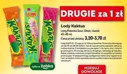 Żabka Lody Kaktus oferta