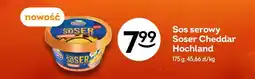 Żabka Sos serowy Soser Cheddar Hochland oferta