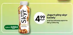 Żabka Jogurt pitny skyr Łaciaty oferta