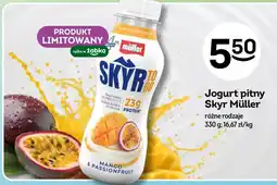 Żabka Jogurt pitny Skyr Müller oferta